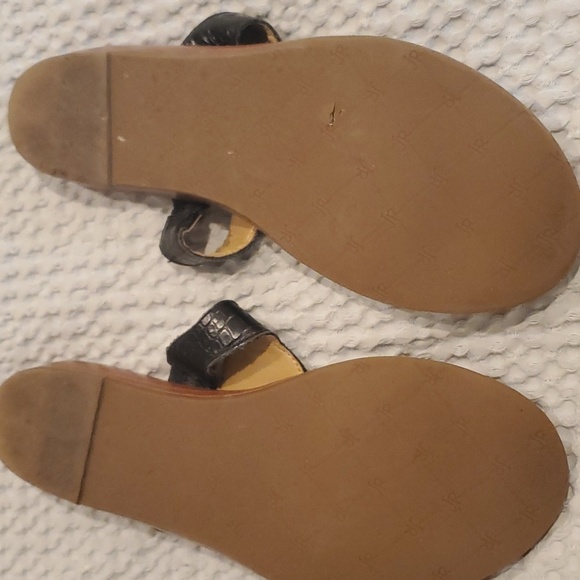 Jack Rogers Brown Casual Slide Thong Sandals Shoes Women's 9 M (#4) - Picture 7 of 9